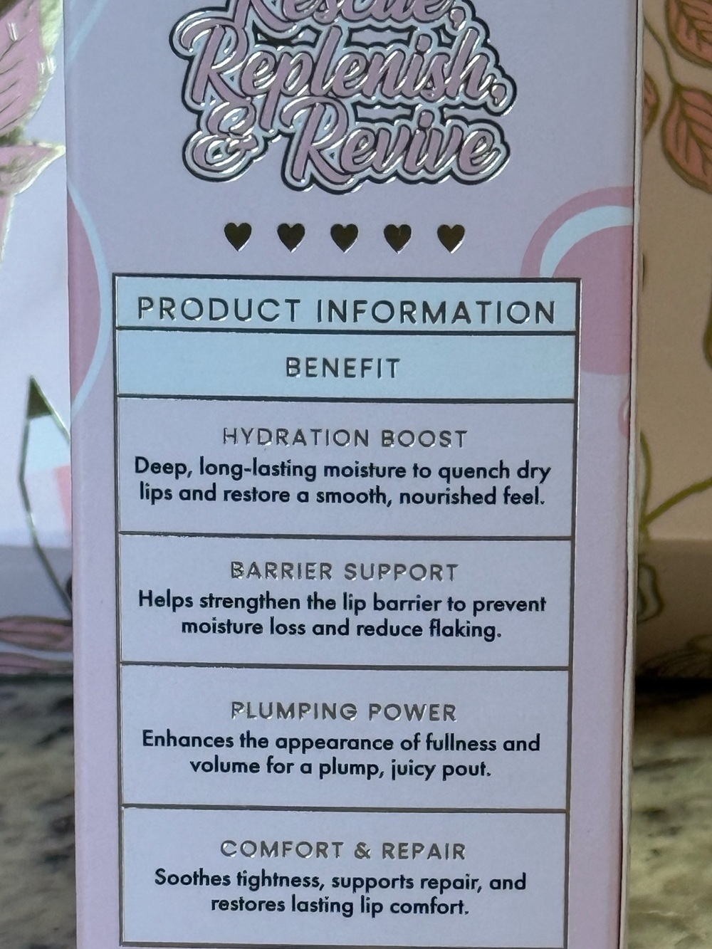 PL Sippin Pretty Rainbow Sherbet Lip Serum & Plumping Mask Set - Pink Packaging - Picture 6 of 7